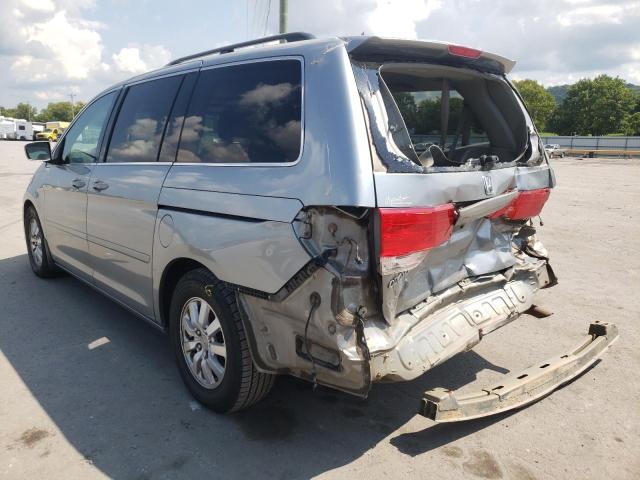 5FNRL3H61AB016445 - 2010 HONDA ODYSSEY EX GRAY photo 3