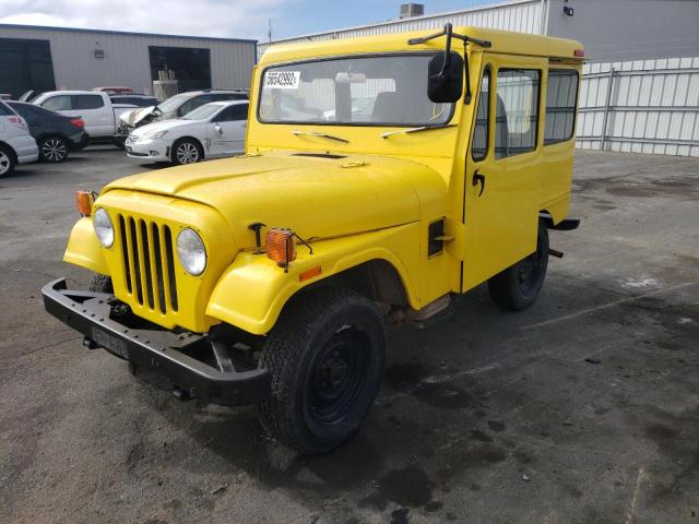 DJ5F817529 - 1978 AMERICAN MOTORS JEEP YELLOW photo 2