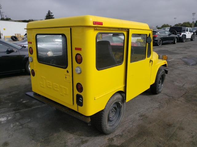 DJ5F817529 - 1978 AMERICAN MOTORS JEEP YELLOW photo 4