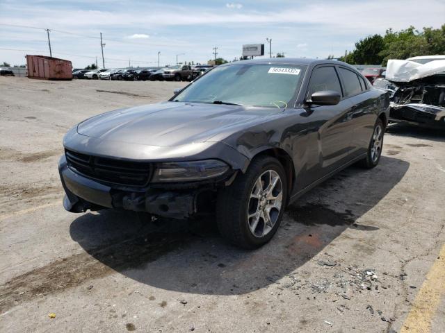 2C3CDXJG8FH898054 - 2015 DODGE CHARGER SX GRAY photo 9