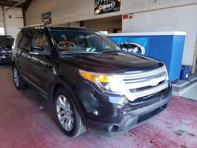 1FM5K8D84EGA53468 - 2014 FORD EXPLORER X BLACK photo 1