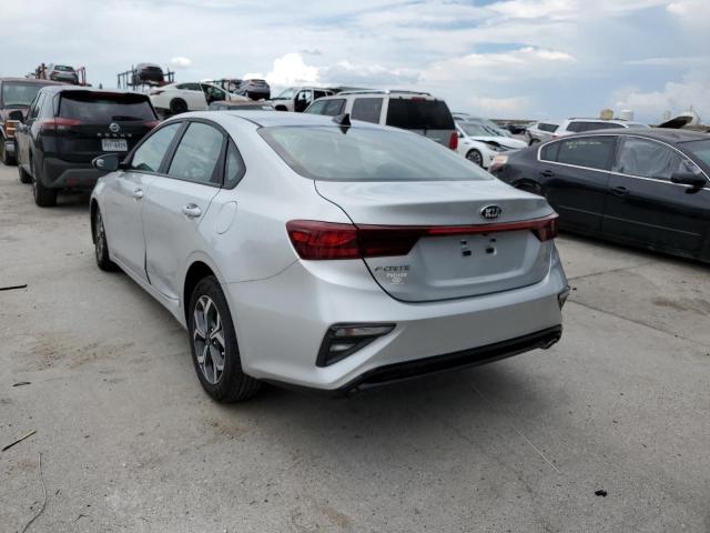 3KPF24AD0ME349718 - 2021 KIA FORTE FE SILVER photo 3