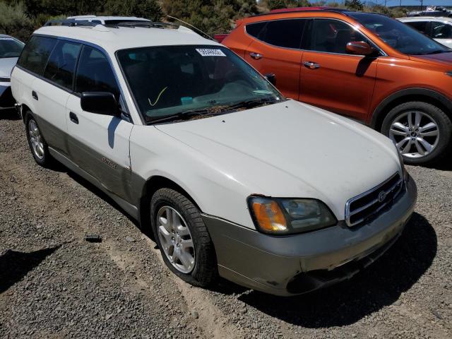 4S3BH6759Y7631497 - 2000 SUBARU LEGACY OUT WHITE photo 1