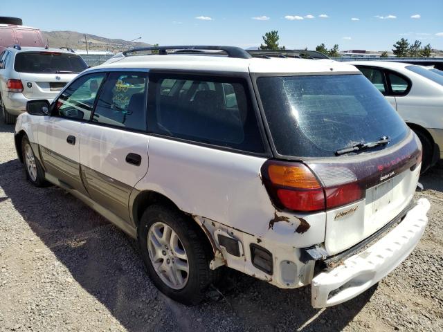 4S3BH6759Y7631497 - 2000 SUBARU LEGACY OUT WHITE photo 3