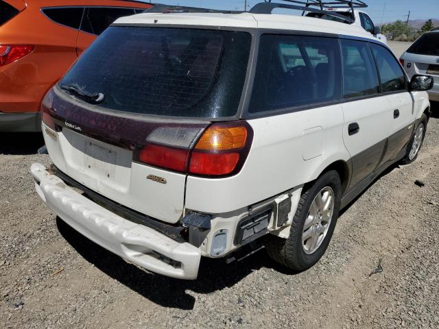 4S3BH6759Y7631497 - 2000 SUBARU LEGACY OUT WHITE photo 4