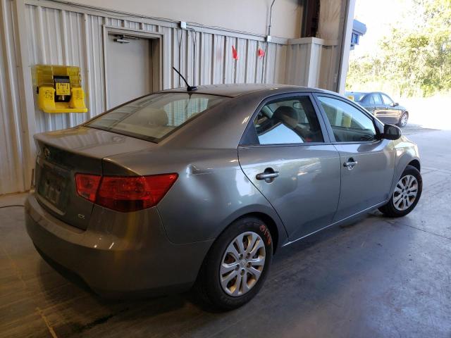 KNAFU4A20B5426148 - 2011 KIA FORTE EX GRAY photo 4