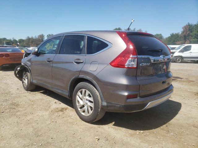 5J6RM4H53FL000868 - 2015 HONDA CR-V EX GRAY photo 3