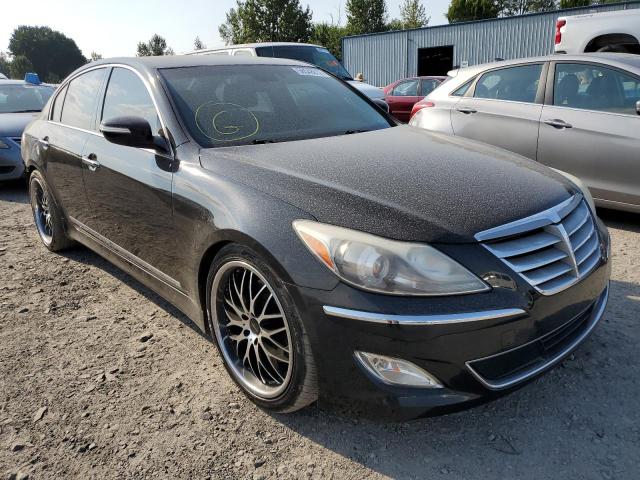 KMHGC4DFXCU169284 - 2012 HYUNDAI GENESIS 4. BLACK photo 1