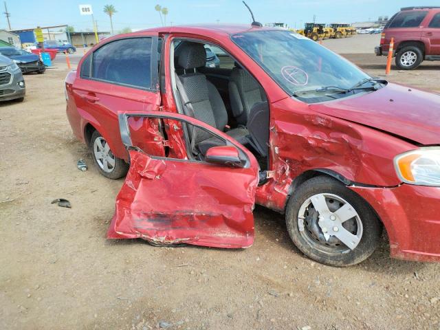 KL1TD5DE1BB184691 - 2011 CHEVROLET AVEO LS 红色 照片 9