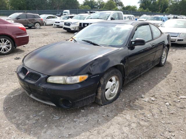 1G2WP12K7XF211248 - 1999 PONTIAC GRAND PRIX BLACK photo 2