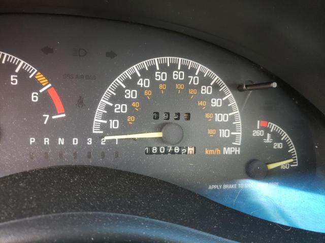 1G2WP12K7XF211248 - 1999 PONTIAC GRAND PRIX BLACK photo 8