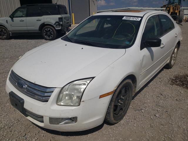 3FAFP08106R126165 - 2006 FORD FUSION SEL WHITE photo 2