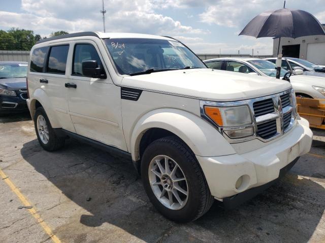 1D8GT28K87W738175 - 2007 DODGE NITRO SXT WHITE photo 1