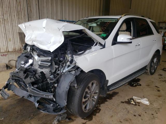 4JGDA5HB8JB067125 - 2018 MERCEDES-BENZ GLE 350 4M WHITE photo 2