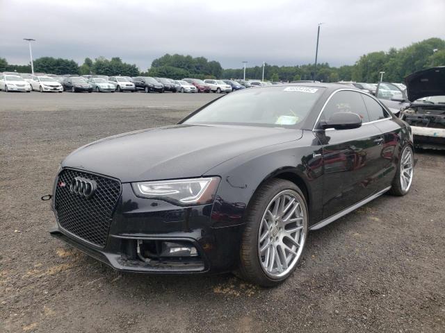 WAU3GAFR0DA035722 - 2013 AUDI S5 PRESTIG BLACK photo 2