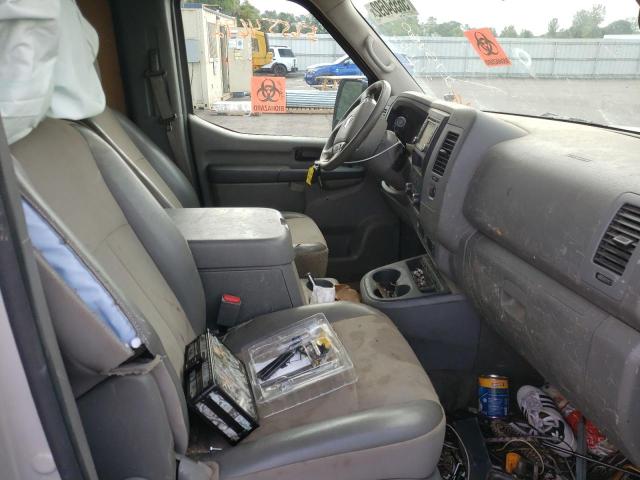 1N6BF0LYXMN810377 - 2021 NISSAN NV 2500 S SILVER photo 5