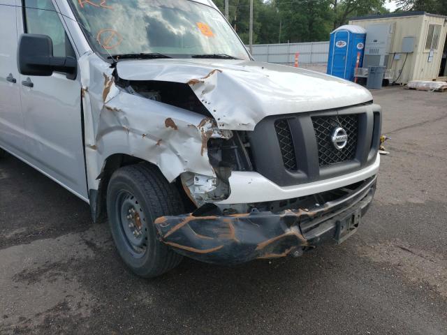 1N6BF0LYXMN810377 - 2021 NISSAN NV 2500 S SILVER photo 9