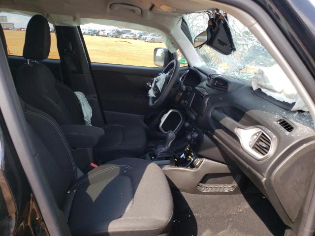 ZACNJCAB1MPM44974 - 2021 JEEP RENEGADE S BLACK photo 5