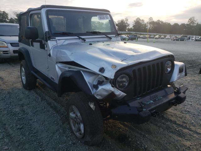 1J4FA39S76P789657 - 2006 JEEP WRANGLER SILVER photo 1