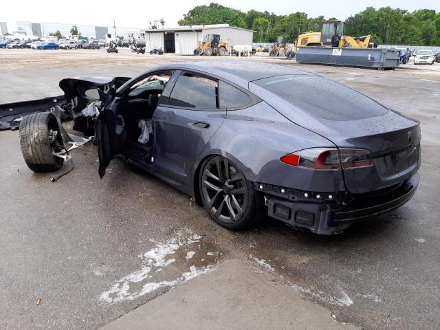 5YJSA1E50NF470361 - 2022 TESLA MODEL S Boz foto 3