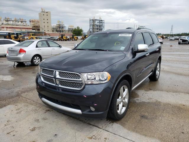 1C4RDHEGXCC202542 - 2012 DODGE DURANGO CI CHARCOAL photo 2