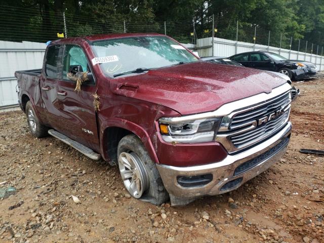 1C6RREDT3KN838325 - 2019 RAM 1500 LARAM BURGUNDY photo 1