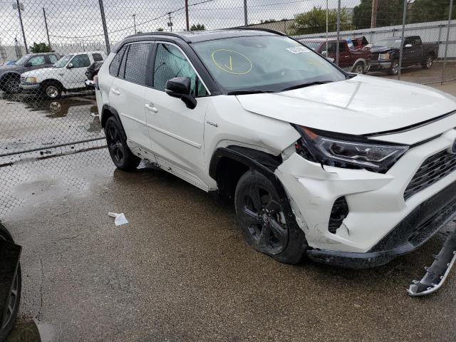 2T3EWRFV1LW098628 - 2020 TOYOTA RAV4 XSE WHITE photo 9