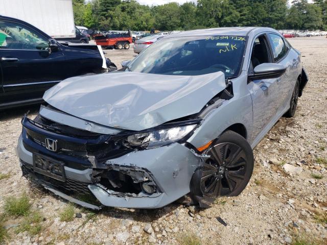 SHHFK7H73JU419007 - 2018 HONDA CIVIC EXL 灰色 照片 2