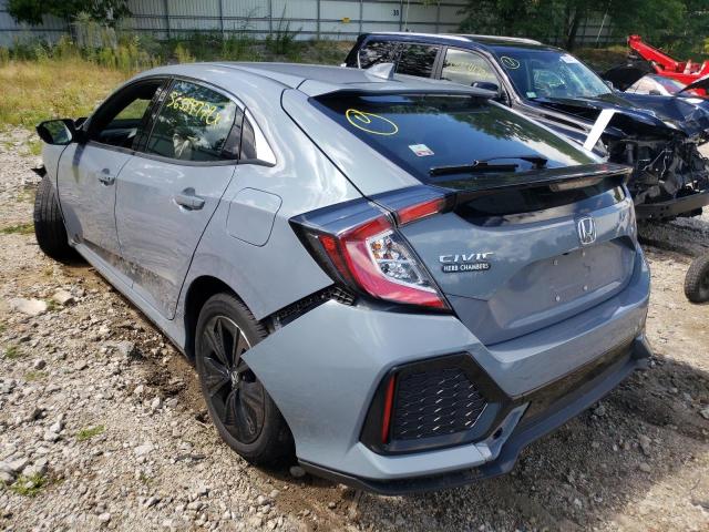 SHHFK7H73JU419007 - 2018 HONDA CIVIC EXL 灰色 照片 3