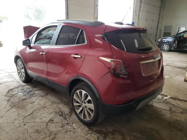 KL4CJASB0KB947264 - 2019 BUICK ENCORE PRE RED photo 3