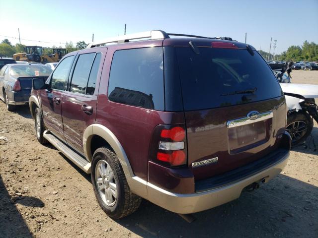 1FMEU74E06UB29507 - 2006 FORD EXPLORER E BURGUNDY photo 3