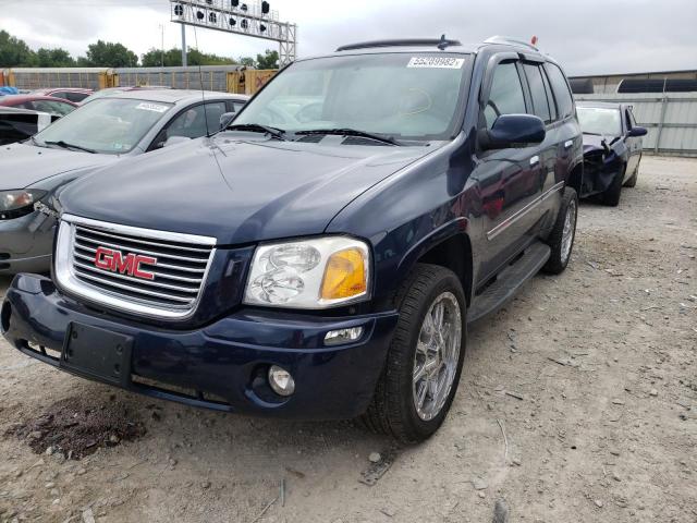 1GKDT43S492102338 - 2009 GMC ENVOY SLT BLUE photo 2