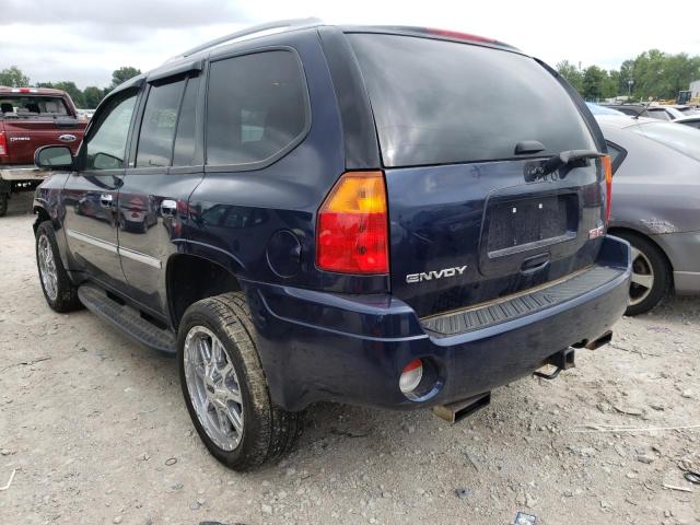 1GKDT43S492102338 - 2009 GMC ENVOY SLT BLUE photo 3