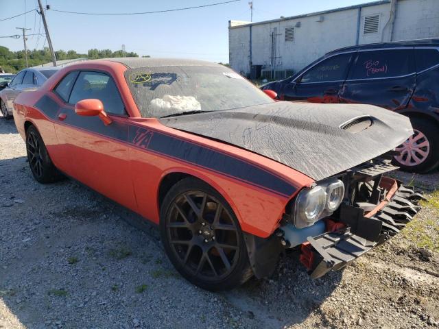 2C3CDZBT1JH270921 - 2018 DODGE CHALLENGER ORANGE photo 1