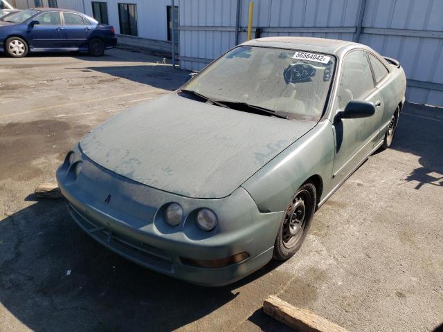 JH4DC4359SS008238 - 1995 ACURA INTEGRA LS GREEN photo 2