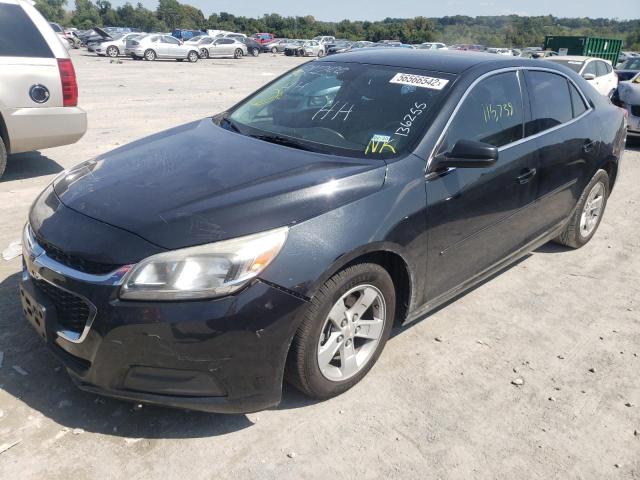 1G11B5SL9EF136255 - 2014 CHEVROLET MALIBU LS GRAY photo 2