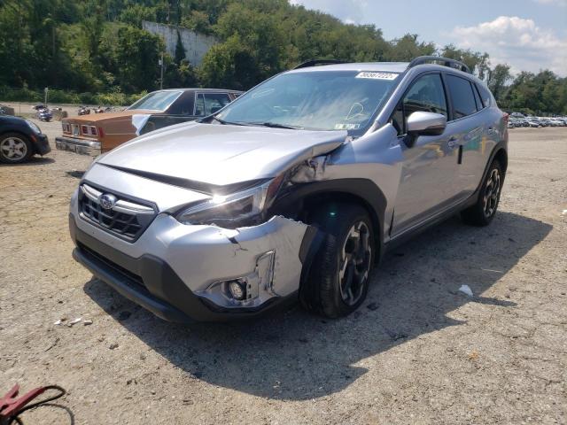 JF2GTHMCXM8254865 - 2021 SUBARU CROSSTREK SILVER photo 2