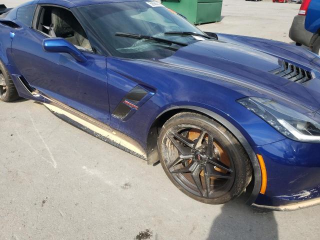 1G1YV2D71H5106276 - 2017 CHEVROLET CORVETTE G BLUE photo 9