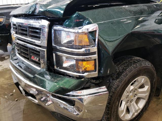 3GCUKREC5FG512036 - 2015 CHEVROLET silverado GREEN photo 9