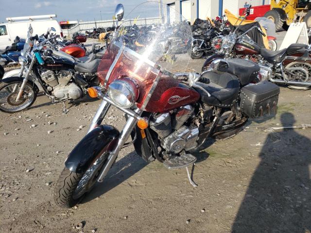 JH2RC44643M703920 - 2003 HONDA VT750 CDC BURGUNDY photo 2