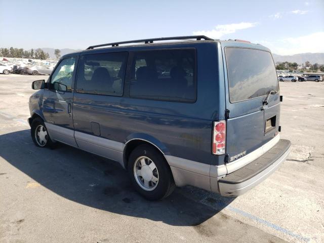 1GKDM19W1YB519162 - 2000 GMC SAFARI XT BLUE photo 3