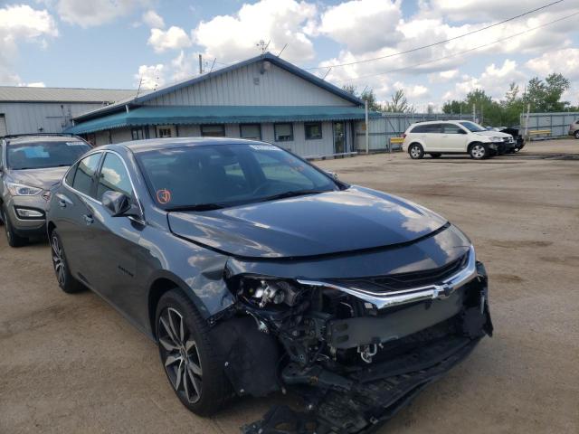 1G1ZG5ST0MF050447 - 2021 CHEVROLET MALIBU RS GRAY photo 1