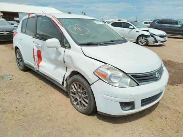 3N1BC1CP1AL466980 - 2010 NISSAN VERSA S WHITE photo 1