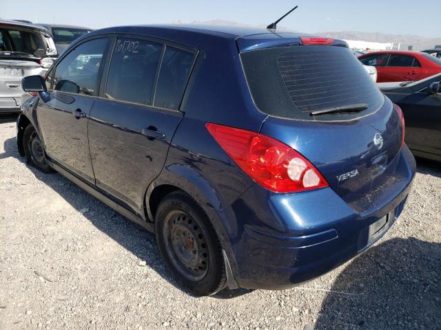 3N1BC1CP9CL371263 - 2012 NISSAN VERSA S BLUE photo 3