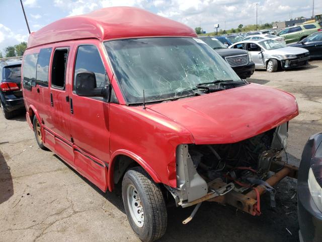1GBFH15T831120711 - 2003 CHEVROLET EXPRESS RED photo 1