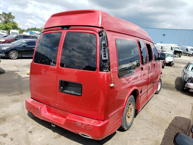 1GBFH15T831120711 - 2003 CHEVROLET EXPRESS RED photo 4