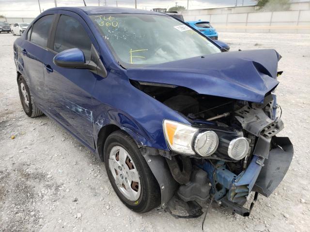 1G1JA5SH3D4154176 - 2013 CHEVROLET SONIC LS BLUE photo 1
