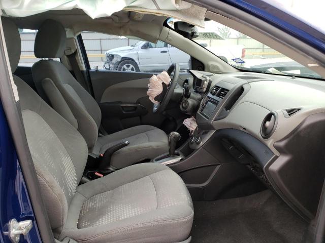 1G1JA5SH3D4154176 - 2013 CHEVROLET SONIC LS BLUE photo 5