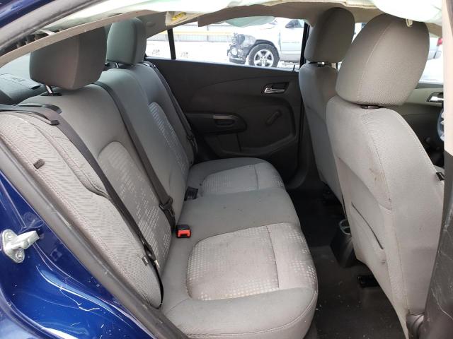 1G1JA5SH3D4154176 - 2013 CHEVROLET SONIC LS BLUE photo 6