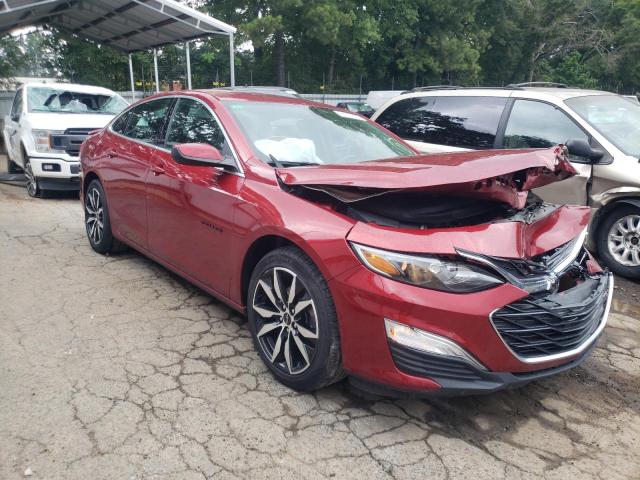 1G1ZG5ST3MF035179 - 2021 CHEVROLET MALIBU RS RED photo 1